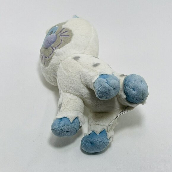Disney Expedition Everest Leopard Cat Kitty Plush 9” Yeti Snow Blue Toy Stand - Picture 6 of 10